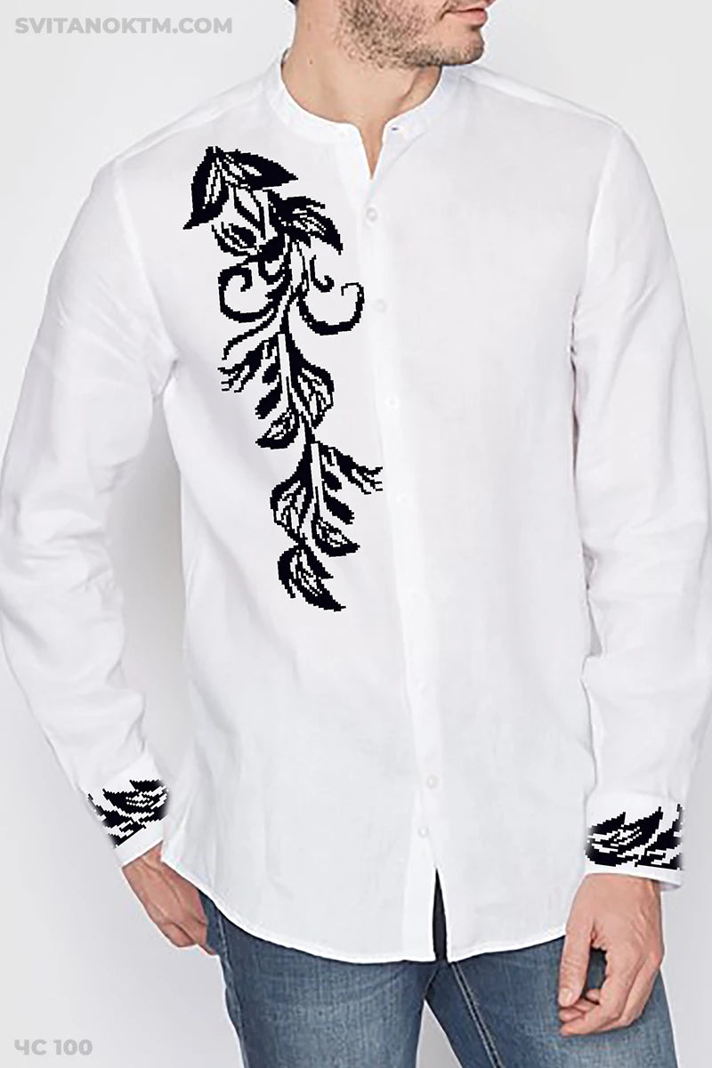 Чоловіча сорочка 100 (заготовка для вишивання)