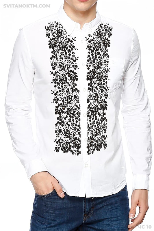 Чоловіча сорочка 10 (заготовка для вишивання)