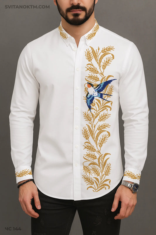 Чоловіча сорочка 144 (заготовка для вишивання)