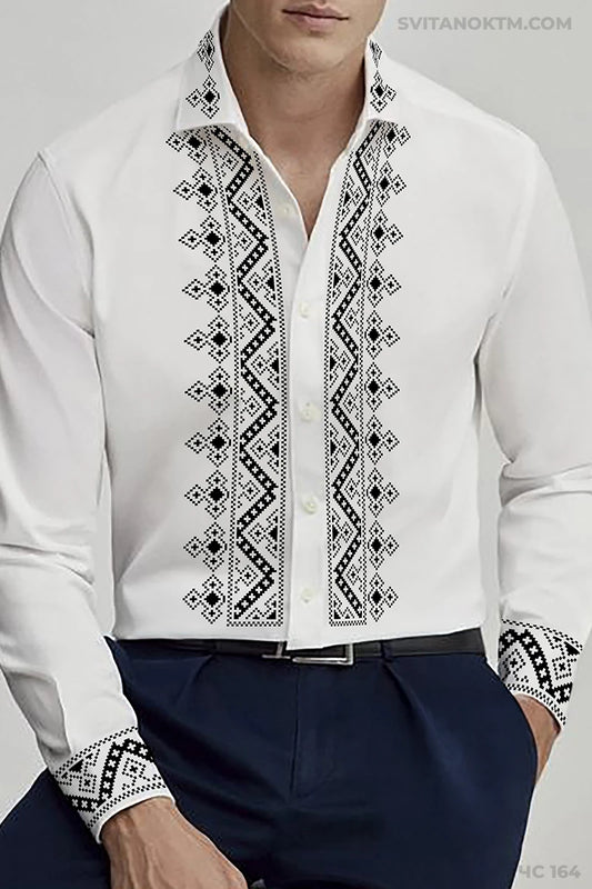 Чоловіча сорочка 164 (заготовка для вишивання)