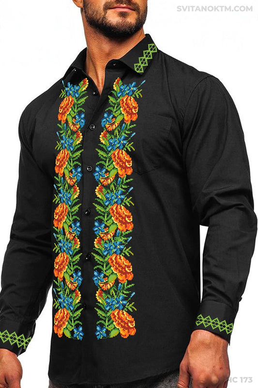 Чоловіча сорочка 173 (заготовка для вишивання)