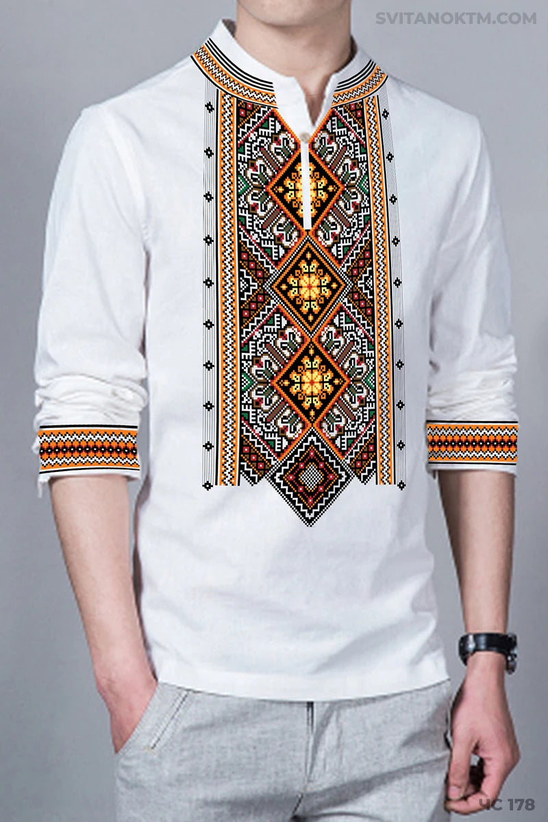 Чоловіча сорочка 178 (заготовка для вишивання)