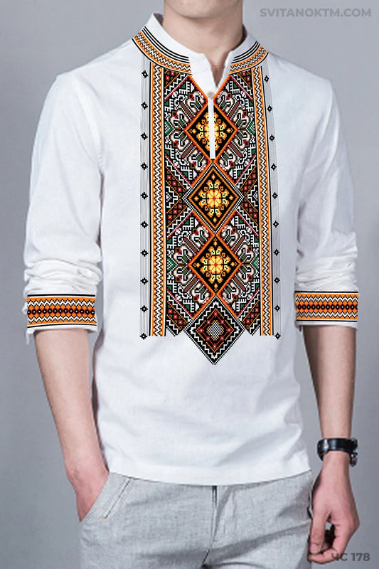 Чоловіча сорочка 178 (заготовка для вишивання)