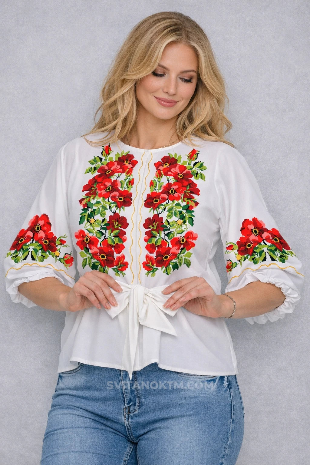 Блуза жіноча 1 (заготовка для вишивання)