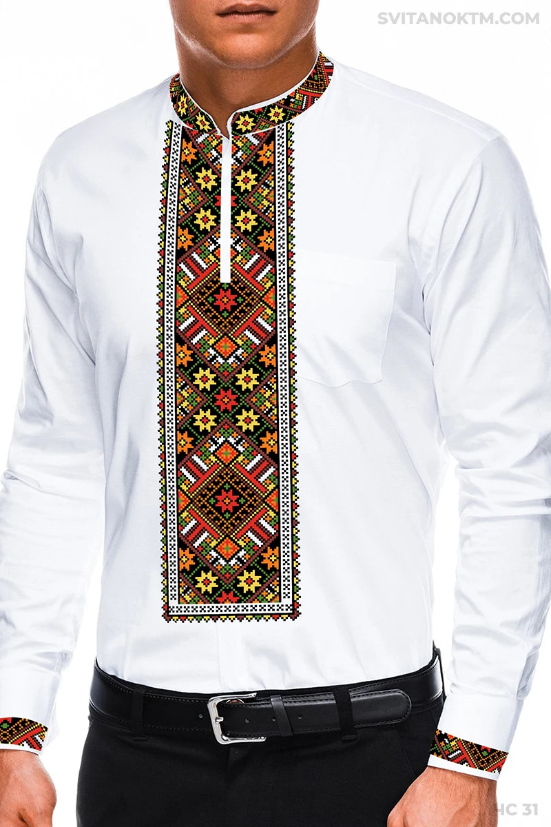 Чоловіча сорочка 31 (заготовка для вишивання)