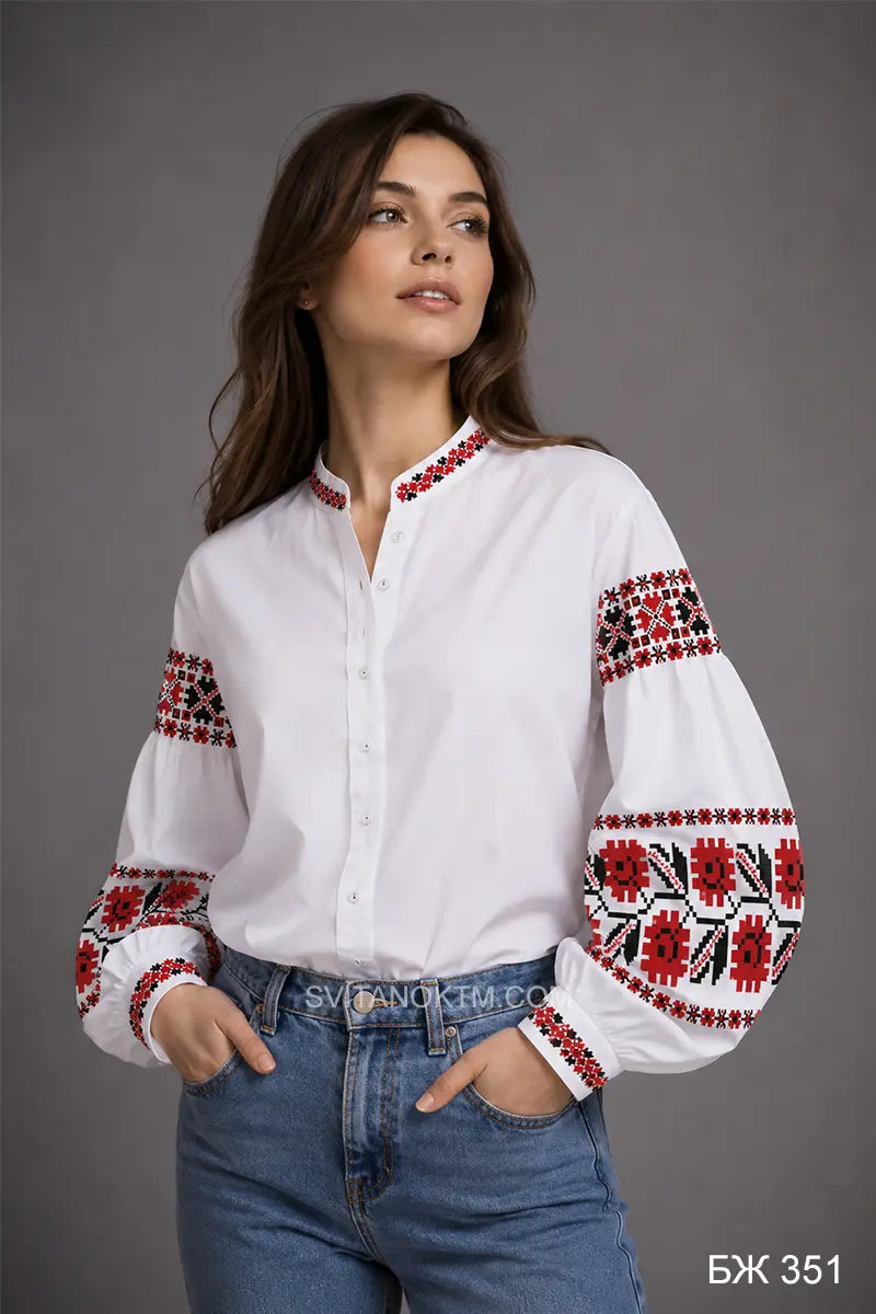 Блуза жіноча 351 (заготовка для вишивання)