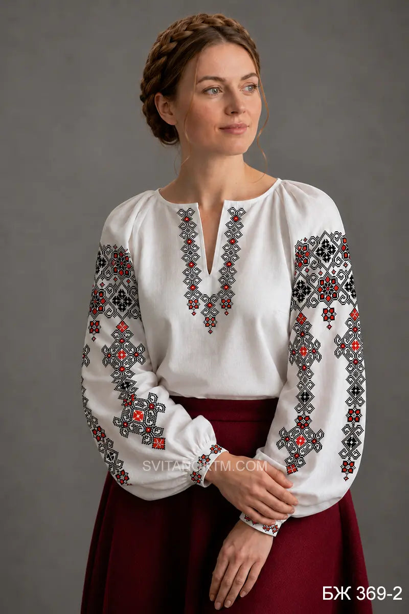 Блуза жіноча 369 (2) (заготовка для вишивання)