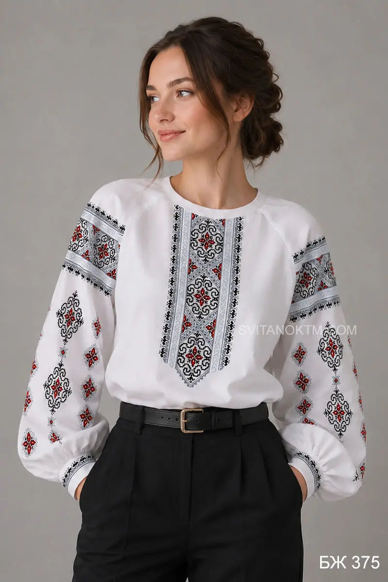 Блуза жіноча 375 (заготовка для вишивання)