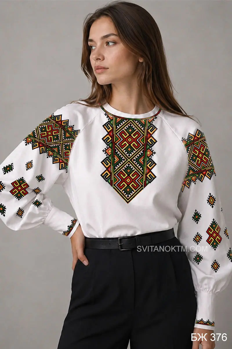 Блуза жіноча 376 (заготовка для вишивання)