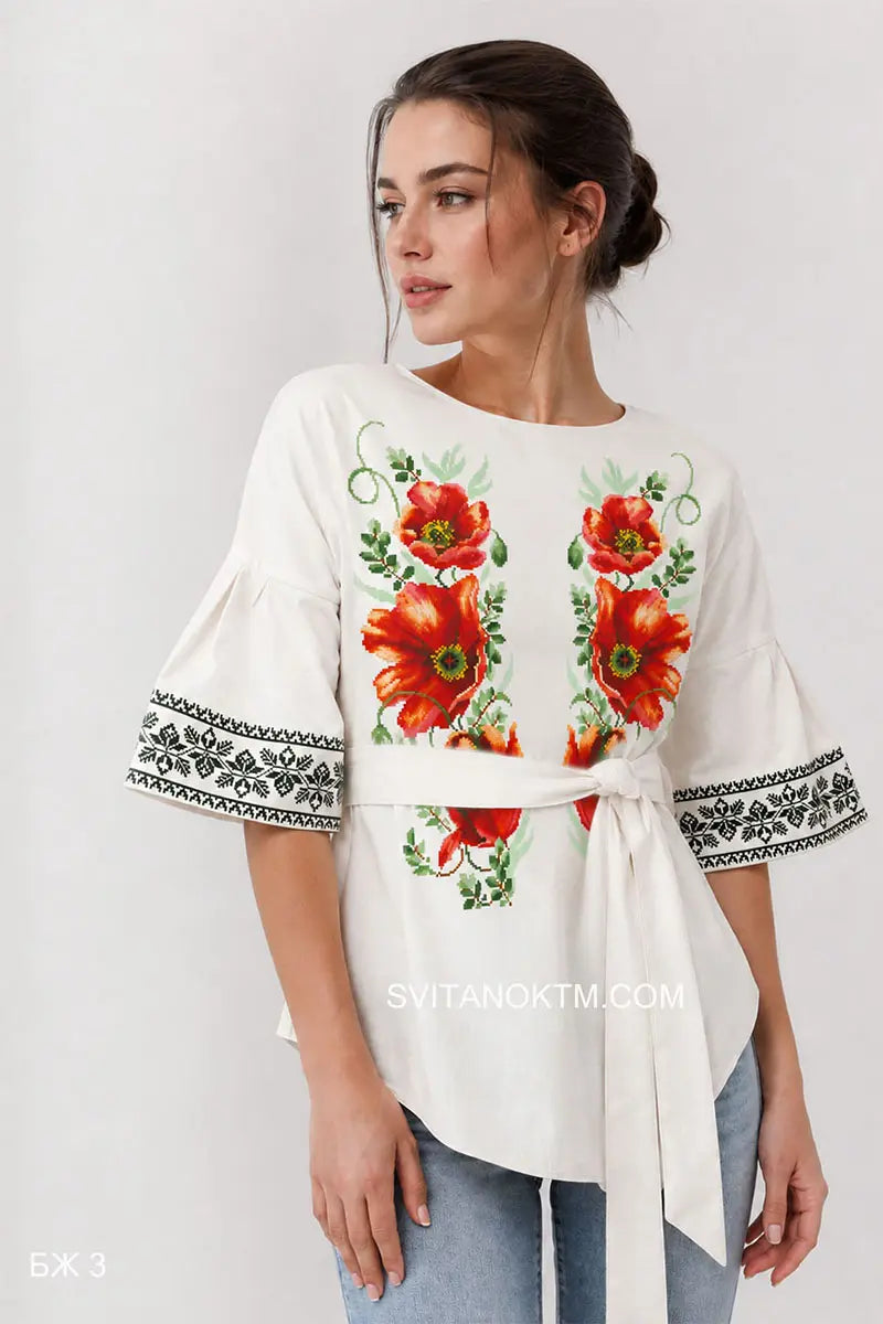 Блуза жіноча 3 (заготовка для вишивання)