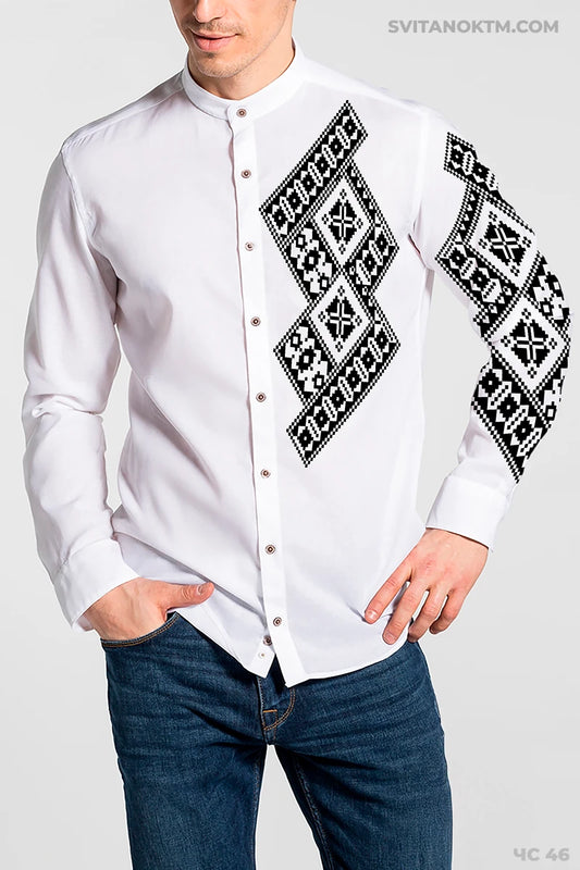 Чоловіча сорочка 46 (заготовка для вишивання)