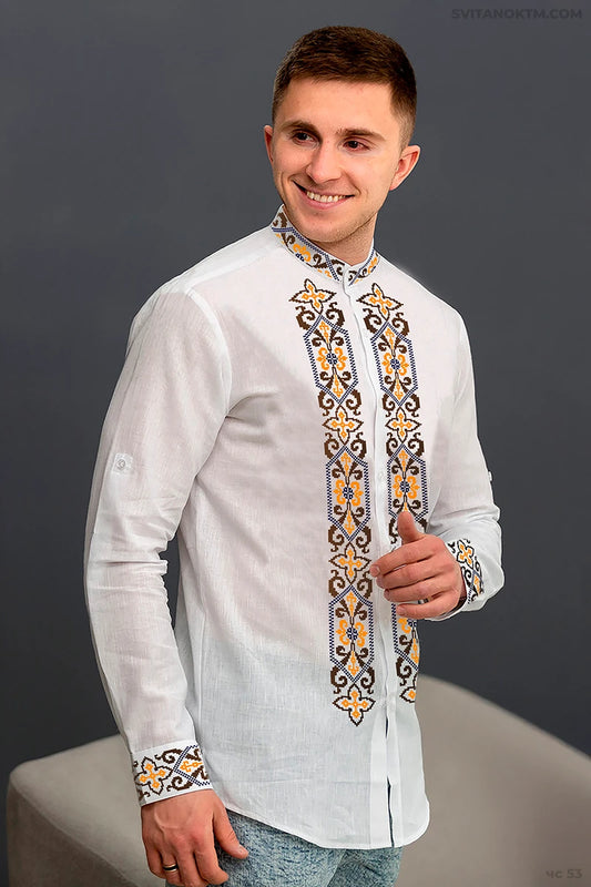 Чоловіча сорочка 53 (заготовка для вишивання)