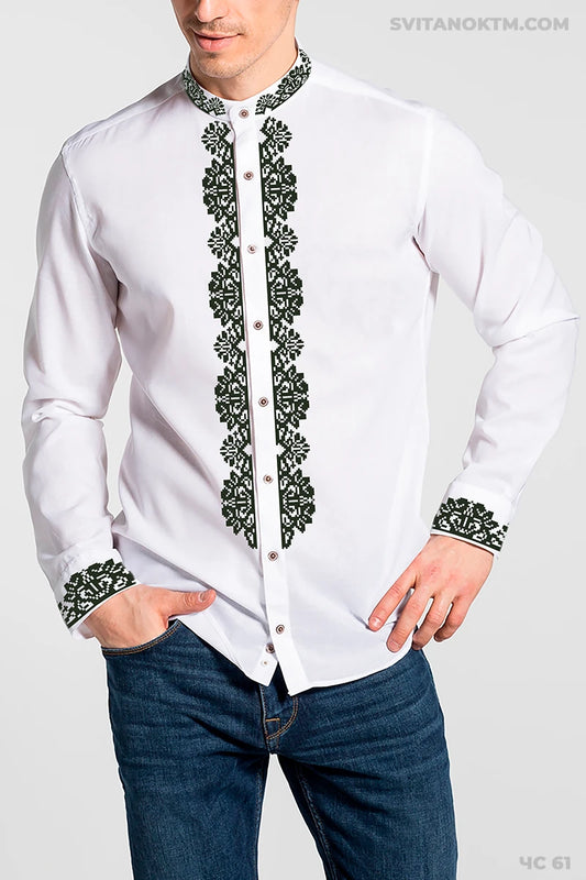 Чоловіча сорочка 61 (заготовка для вишивання)