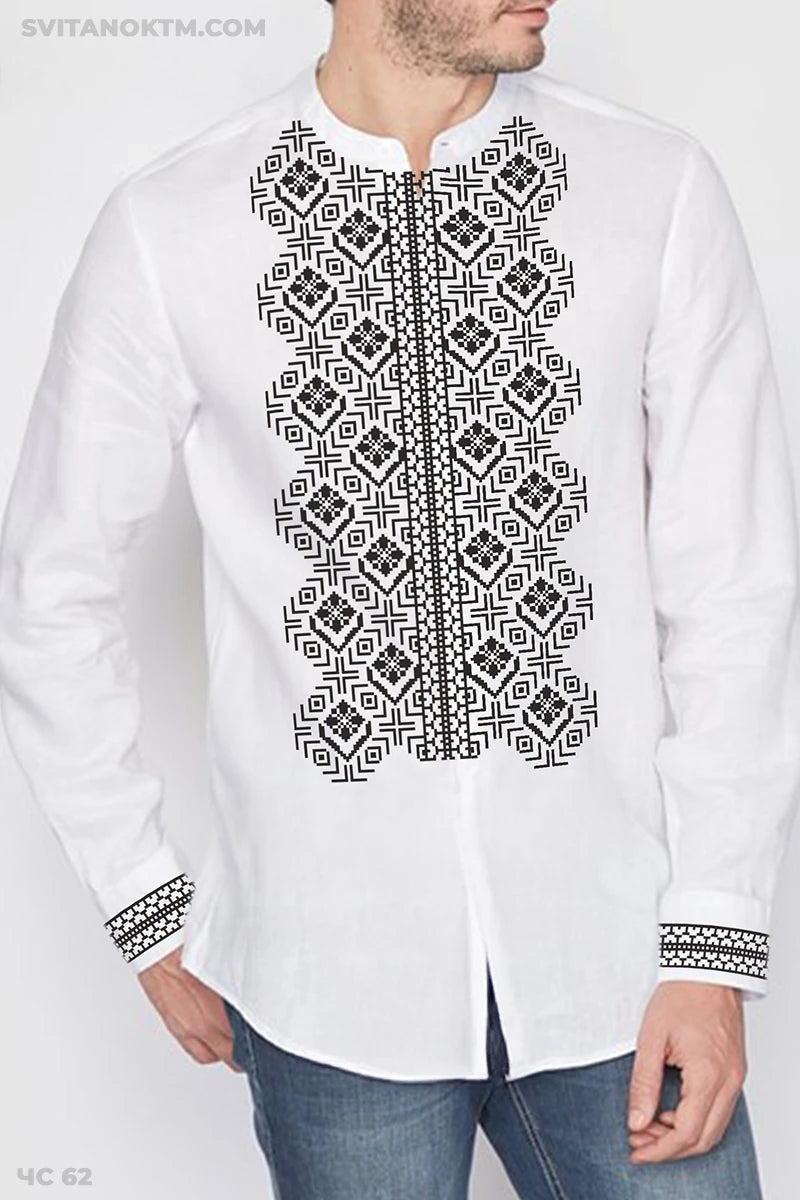 Чоловіча сорочка 62 (заготовка для вишивання)
