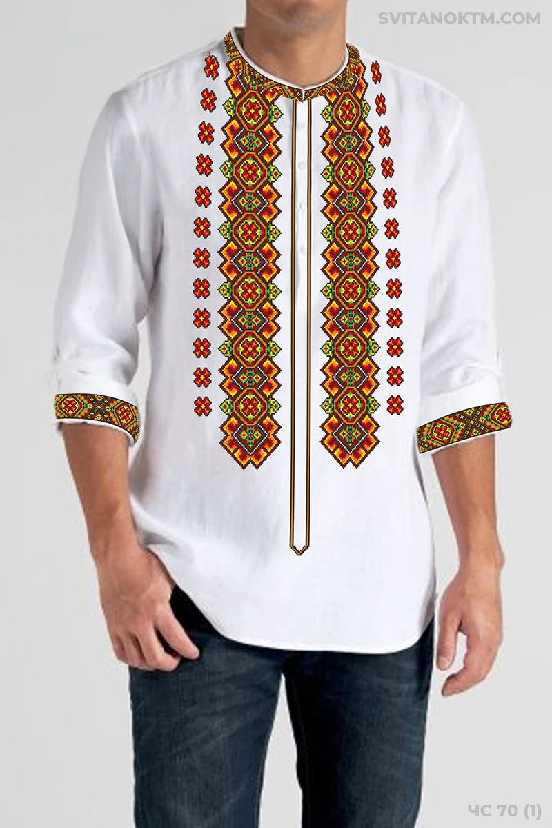 Чоловіча сорочка 70 (1) (заготовка для вишивання)