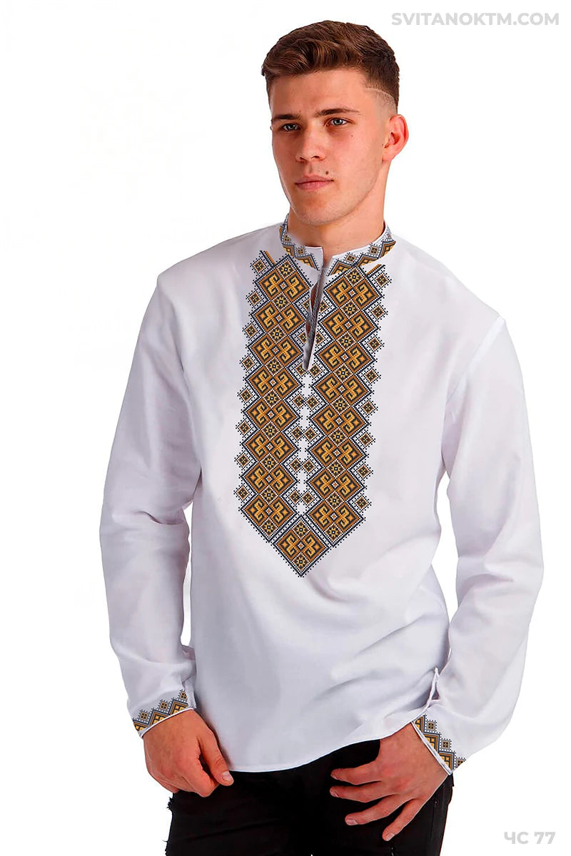 Чоловіча сорочка 77 (заготовка для вишивання)