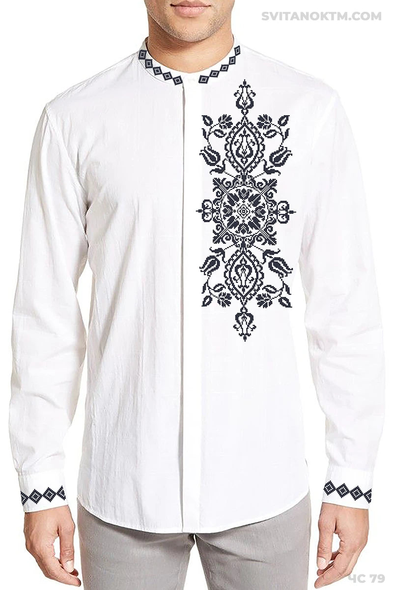 Чоловіча сорочка 79 (заготовка для вишивання)