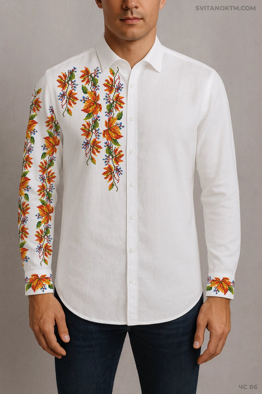Чоловіча сорочка 86 (заготовка для вишивання)