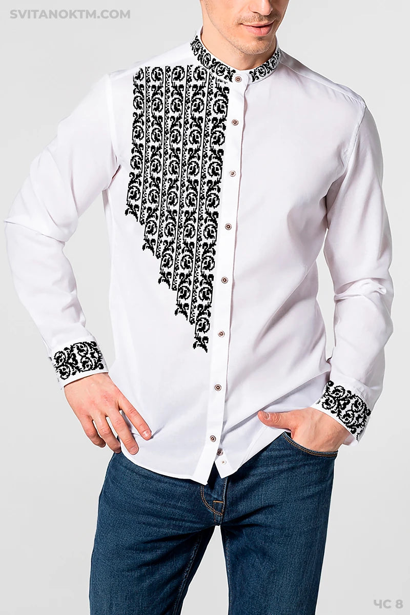 Чоловіча сорочка 8 (заготовка для вишивання)