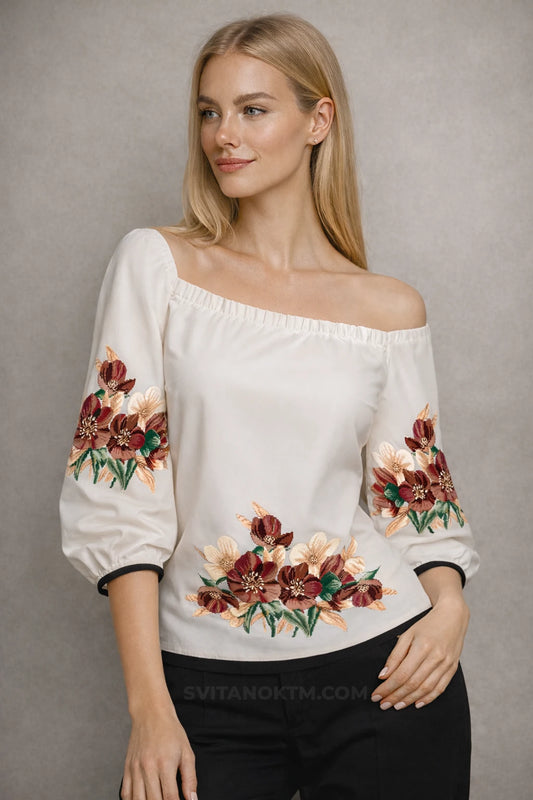 Блуза жіноча 8 (заготовка для вишивання)