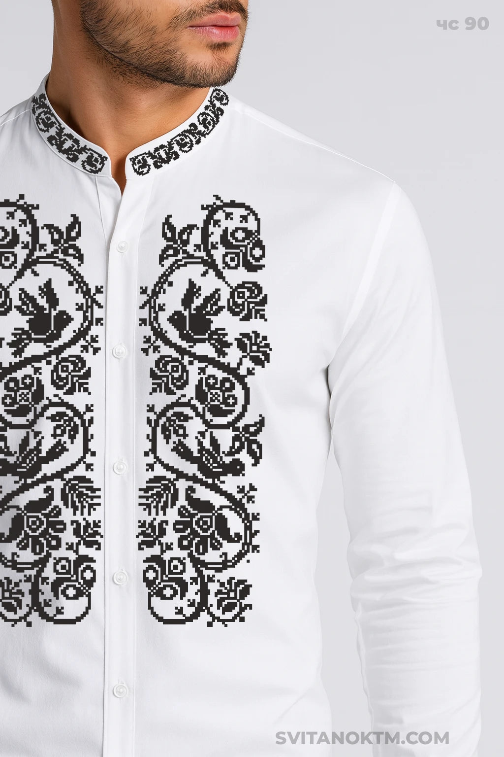 Чоловіча сорочка 90 (заготовка для вишивання)