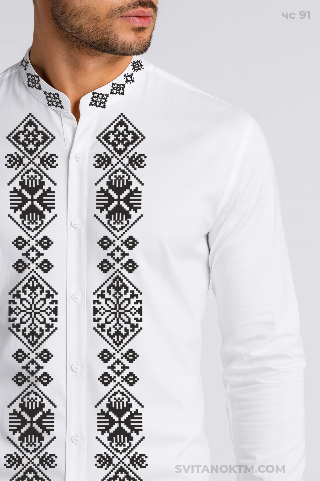 Чоловіча сорочка 91 (заготовка для вишивання)