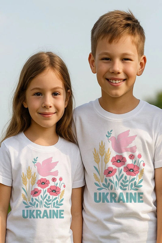 Футболка з принтом Ukraine (dn6)