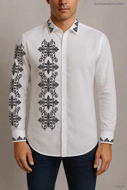 Чоловіча сорочка 41 (заготовка для вишивання)