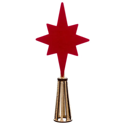 Заготовка для вишивки бісером на дерев’яній основі «Верхівка на ялинку»